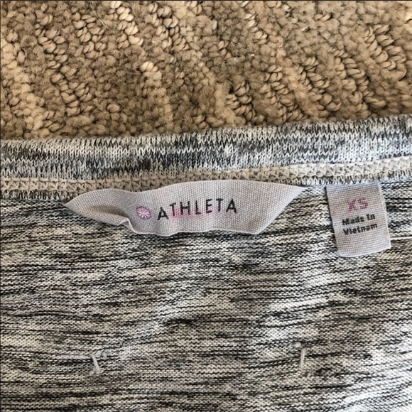 Athleta gray sweatshirt with pockets - Picture 7 of 7